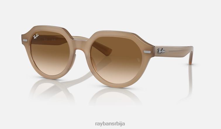 Ray-Ban гина P0HP384 наочаре за сунце углачана грлица/браон мушкарци
