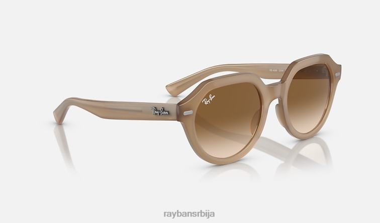 Ray-Ban гина P0HP384 наочаре за сунце углачана грлица/браон мушкарци