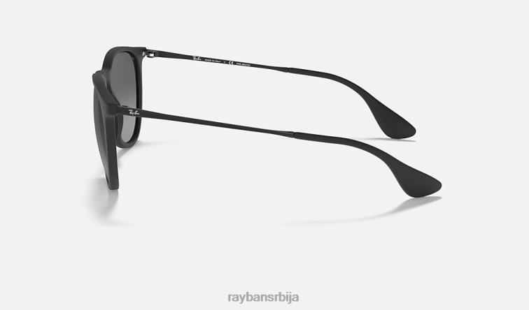 Ray-Ban ерика мешавина боја P0HP432 наочаре за сунце мат црна/сива мушкарци