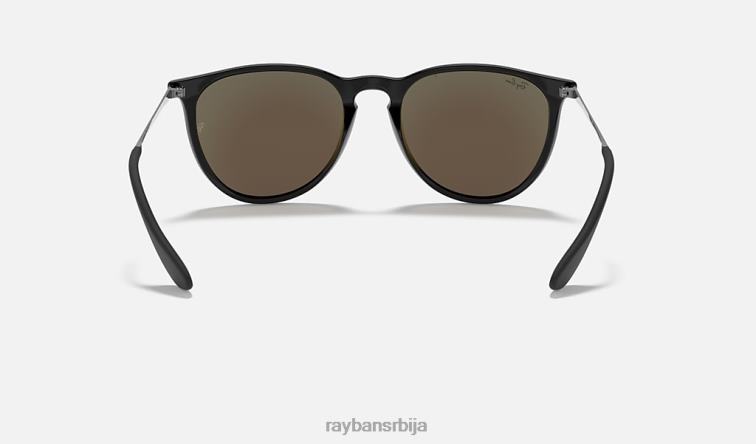 Ray-Ban ерика мешавина боја P0HP434 наочаре за сунце полирана црно/плава мушкарци
