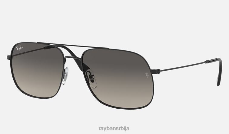 Ray-Ban андреа P0HP448 наочаре за сунце мат црна/сива мушкарци
