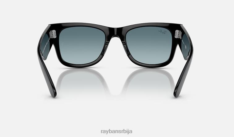 Ray-Ban мега ваифарер лимитед P0HP494 наочаре за сунце полирана црна/плава/сива мушкарци