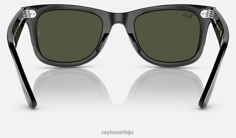 Ray-Ban оригинални ваифарер био-ацетат P0HP499 наочаре за сунце полирана црно/зелена мушкарци