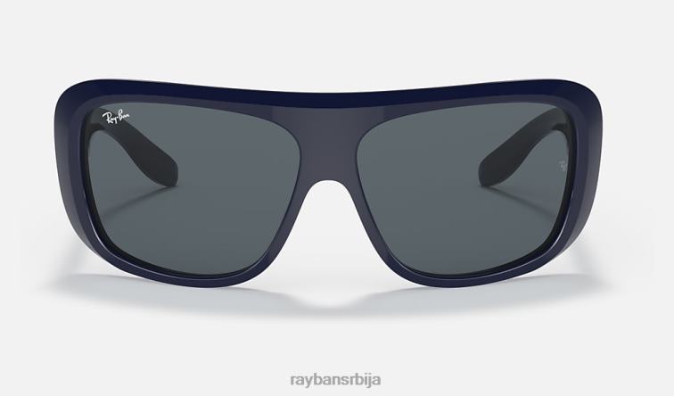 Ray-Ban блаир P0HP500 наочаре за сунце полирана плава/плава/сива мушкарци