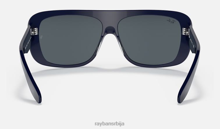 Ray-Ban блаир P0HP500 наочаре за сунце полирана плава/плава/сива мушкарци