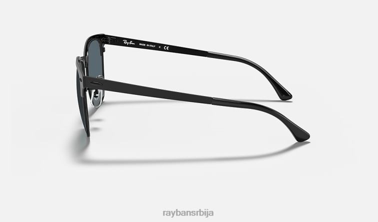 Ray-Ban цлубмастер метал P0HP513 наочаре за сунце мат црна/плава мушкарци