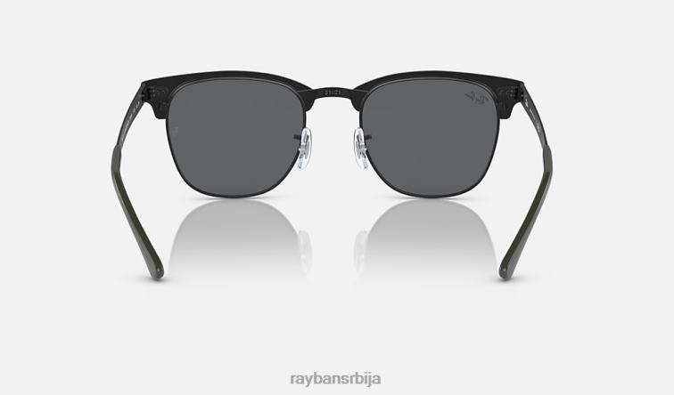 Ray-Ban цлубмастер метал P0HP515 наочаре за сунце полирана сива на црно/тамно сива мушкарци