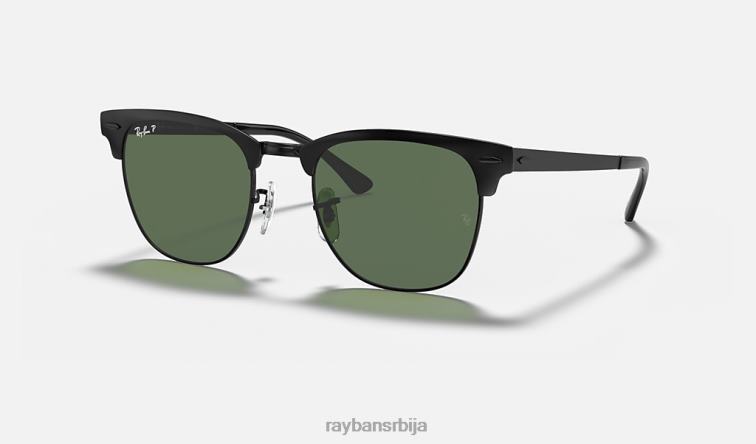 Ray-Ban цлубмастер метал P0HP516 наочаре за сунце мат црна/зелена мушкарци
