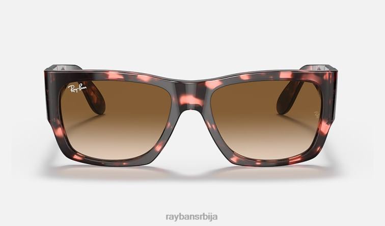 Ray-Ban номад флек P0HP520 наочаре за сунце полирана розе хавана/светло браон мушкарци