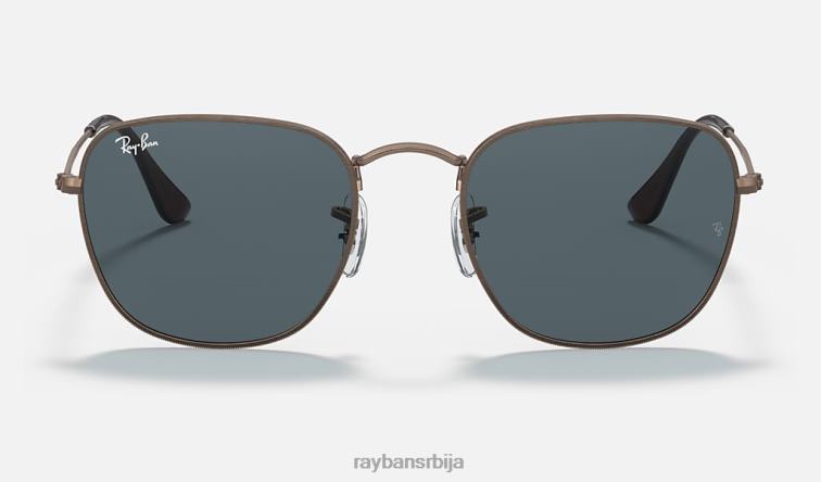Ray-Ban Франк антикуед P0HP522 наочаре за сунце мат бронза бакар/плава мушкарци