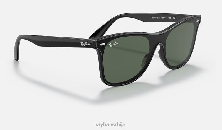 Ray-Ban блазе ваифарер P0HP544 наочаре за сунце полирана црно/зелена мушкарци