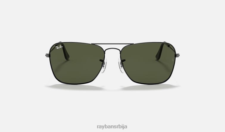 Ray-Ban караван P0HP545 наочаре за сунце углачан гунметал/зелено мушкарци