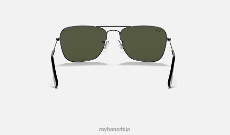 Ray-Ban караван P0HP545 наочаре за сунце углачан гунметал/зелено мушкарци