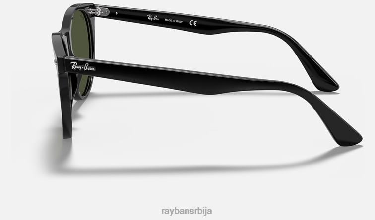 Ray-Ban ваифарер ии класик P0HP550 наочаре за сунце полирана црно/зелена мушкарци