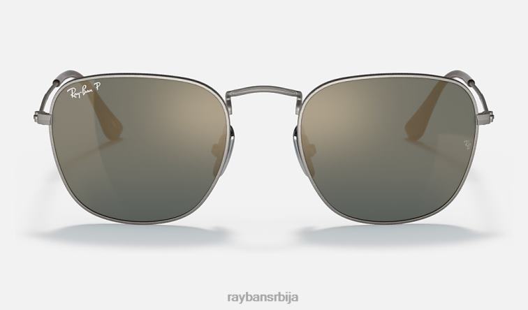 Ray-Ban Франк титаниум P0HP559 наочаре за сунце углачан гунметал/плаво мушкарци