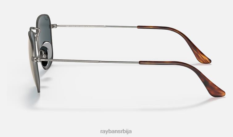 Ray-Ban Франк титаниум P0HP559 наочаре за сунце углачан гунметал/плаво мушкарци