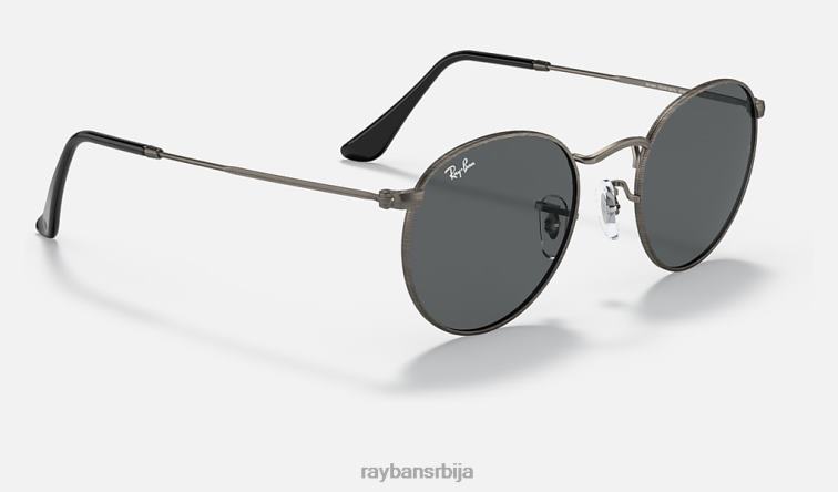 Ray-Ban округли метал старински P0HP612 наочаре за сунце мат гунметал/тамно сива мушкарци