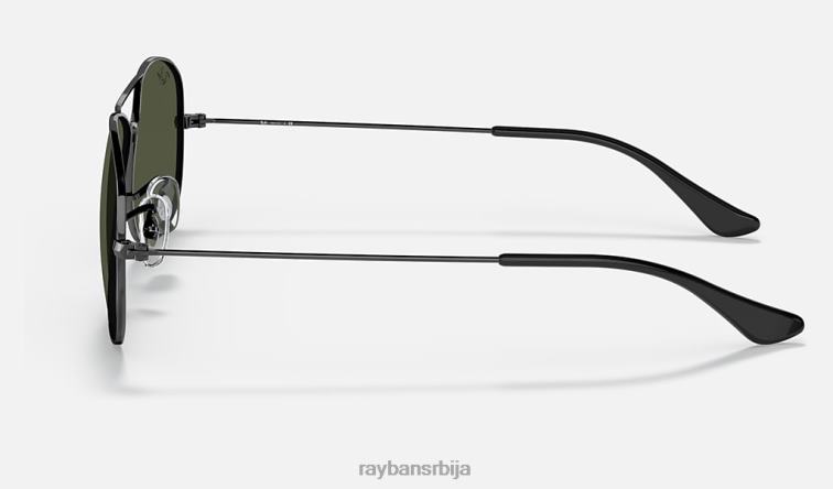 Ray-Ban кокпит P0HP627 наочаре за сунце углачан гунметал/зелено мушкарци