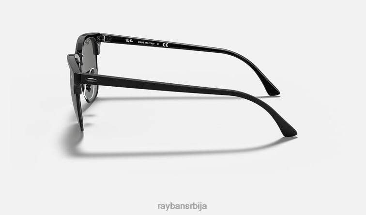 Ray-Ban цлубмастер марбле P0HP630 наочаре за сунце полирана црна/тамно сива мушкарци