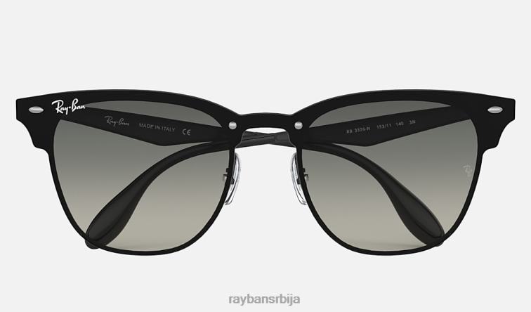 Ray-Ban блазе цлубмастер P0HP649 наочаре за сунце мат црна/сива мушкарци