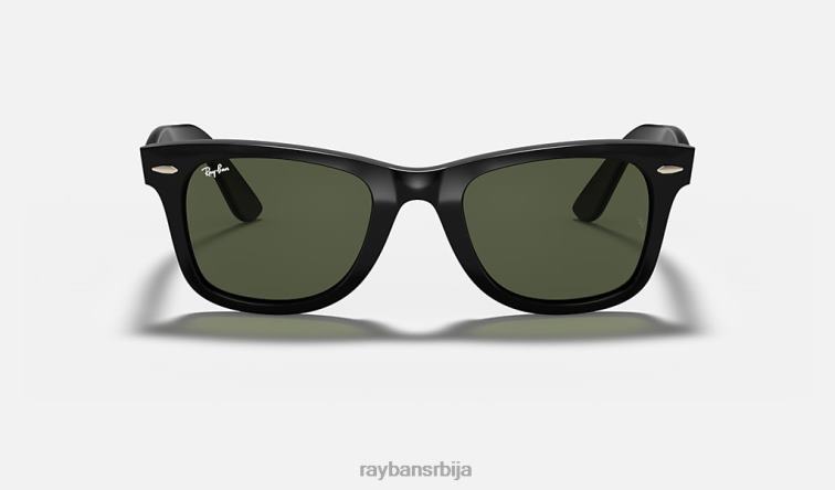 Ray-Ban ваифарер еасе P0HP656 наочаре за сунце полирана црно/зелена мушкарци