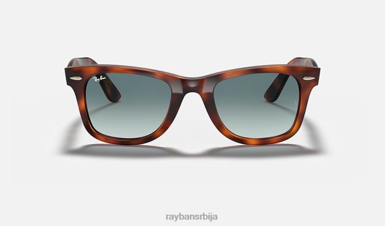 Ray-Ban ваифарер еасе P0HP659 наочаре за сунце углачана црвена хавана/плава мушкарци