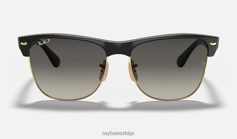 Ray-Ban цлубмастер оверсизед P0HP660 наочаре за сунце мат црна/сива мушкарци