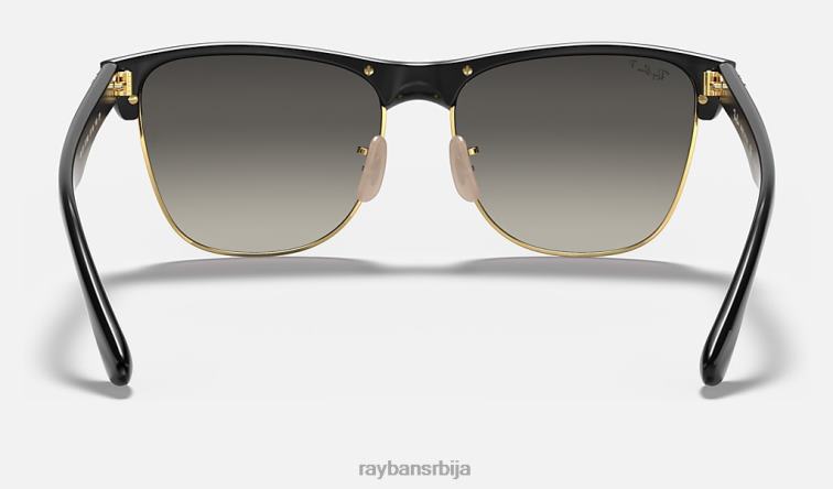 Ray-Ban цлубмастер оверсизед P0HP660 наочаре за сунце мат црна/сива мушкарци
