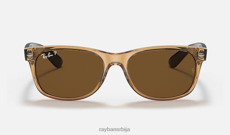 Ray-Ban нев ваифарер бицолор P0HP679 наочаре за сунце углачан мед/браон мушкарци