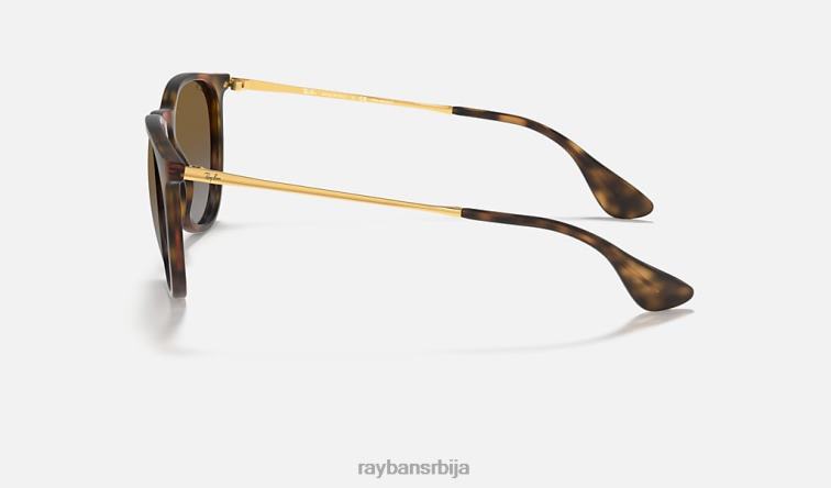 Ray-Ban ерика цоллецтион P0HP686 наочаре за сунце мат хавана/браон мушкарци