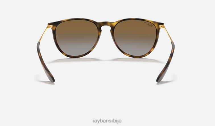 Ray-Ban ерика цоллецтион P0HP686 наочаре за сунце мат хавана/браон мушкарци