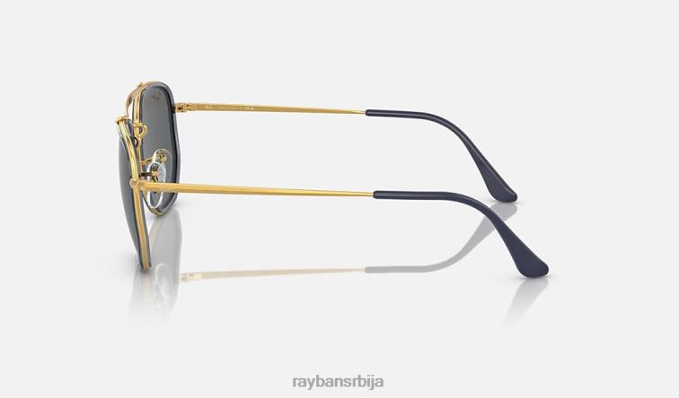 Ray-Ban маршал ии P0HP695 наочаре за сунце полирано златно/сиво мушкарци