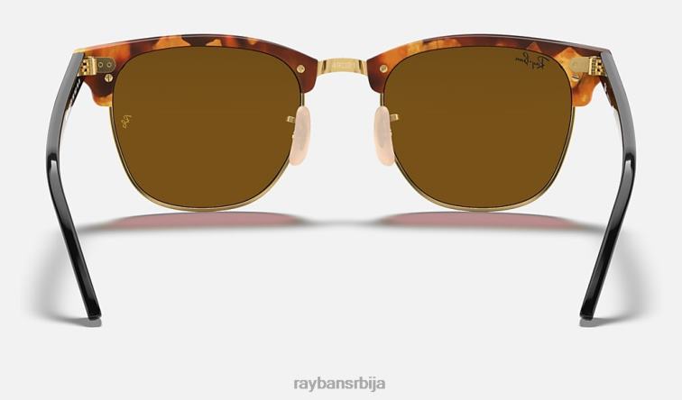 Ray-Ban цлубмастер флецк P0HP716 наочаре за сунце углачан браон хавана/браон мушкарци