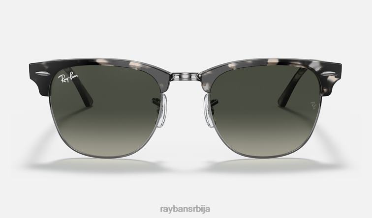 Ray-Ban цлубмастер флецк P0HP720 наочаре за сунце полирана сива хавана/сива мушкарци