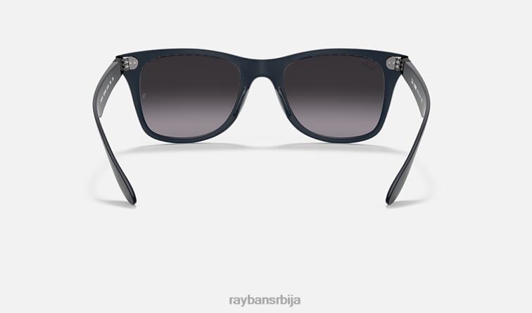 Ray-Ban ваифарер литефорце P0HP723 наочаре за сунце мат плава/сива мушкарци