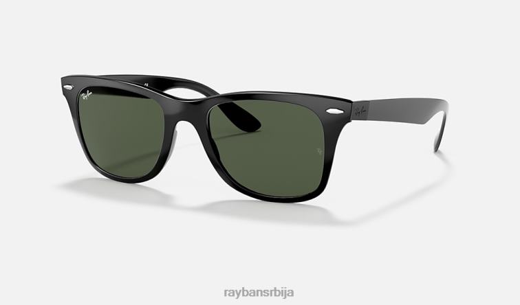 Ray-Ban ваифарер литефорце P0HP724 наочаре за сунце полирана црно/зелена мушкарци