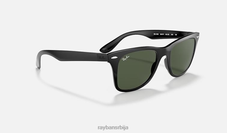 Ray-Ban ваифарер литефорце P0HP724 наочаре за сунце полирана црно/зелена мушкарци
