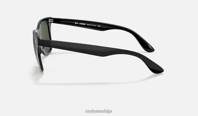 Ray-Ban ваифарер литефорце P0HP724 наочаре за сунце полирана црно/зелена мушкарци