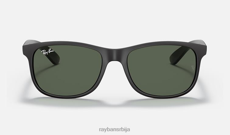 Ray-Ban анди P0HP747 наочаре за сунце мат црна/зелена мушкарци