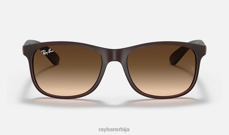 Ray-Ban анди P0HP748 наочаре за сунце мат браон/браон мушкарци