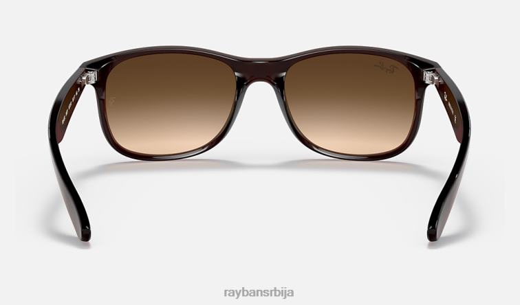 Ray-Ban анди P0HP748 наочаре за сунце мат браон/браон мушкарци