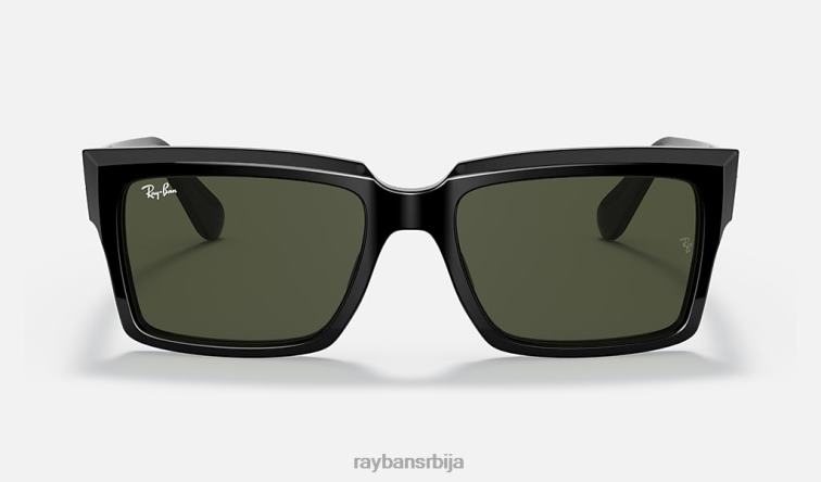 Ray-Ban Инвернесс P0HP811 наочаре за сунце полирана црно/зелена мушкарци