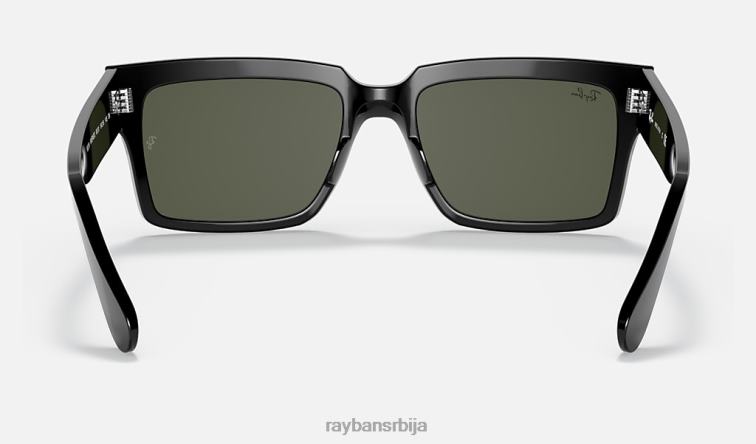 Ray-Ban Инвернесс P0HP811 наочаре за сунце полирана црно/зелена мушкарци