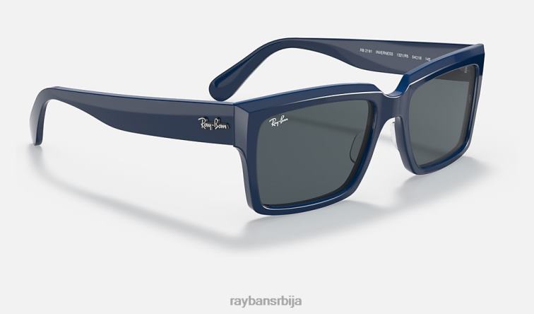 Ray-Ban Инвернесс P0HP816 наочаре за сунце полирана плава/плава/сива мушкарци