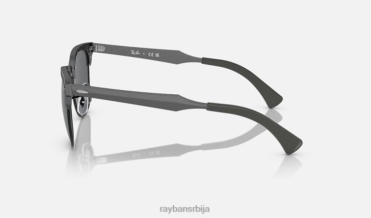 Ray-Ban цлубмастер алуминијум P0HP830 наочаре за сунце мат графит на црно/сиво мушкарци