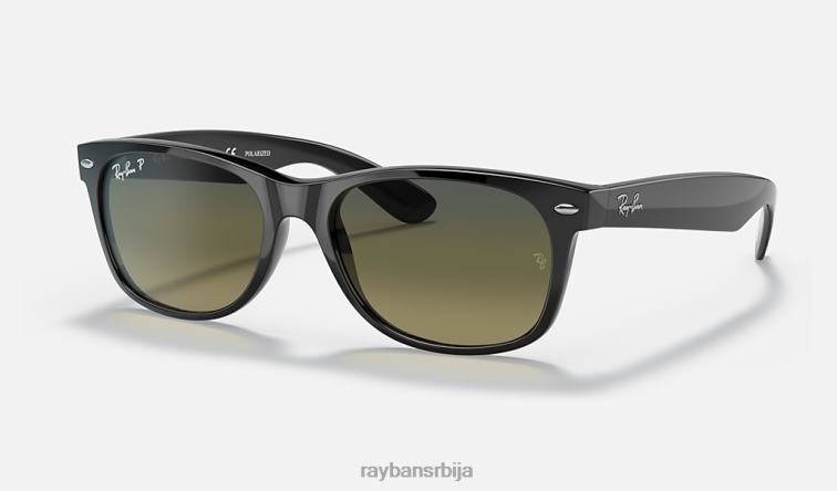 Ray-Ban нова колекција путника P0HP926 наочаре за сунце полирана црна/плава/зелена мушкарци