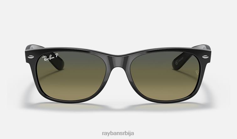 Ray-Ban нова колекција путника P0HP926 наочаре за сунце полирана црна/плава/зелена мушкарци