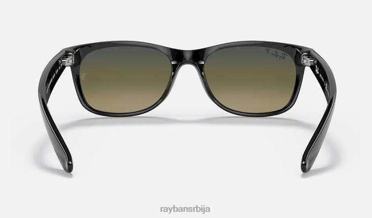 Ray-Ban нова колекција путника P0HP926 наочаре за сунце полирана црна/плава/зелена мушкарци