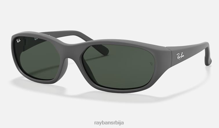 Ray-Ban тата-о ии P0HP934 наочаре за сунце мат црна/зелена мушкарци