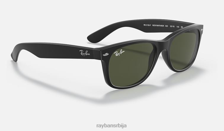 Ray-Ban нев ваифарер мат P0HP965 наочаре за сунце мат црна/зелена мушкарци